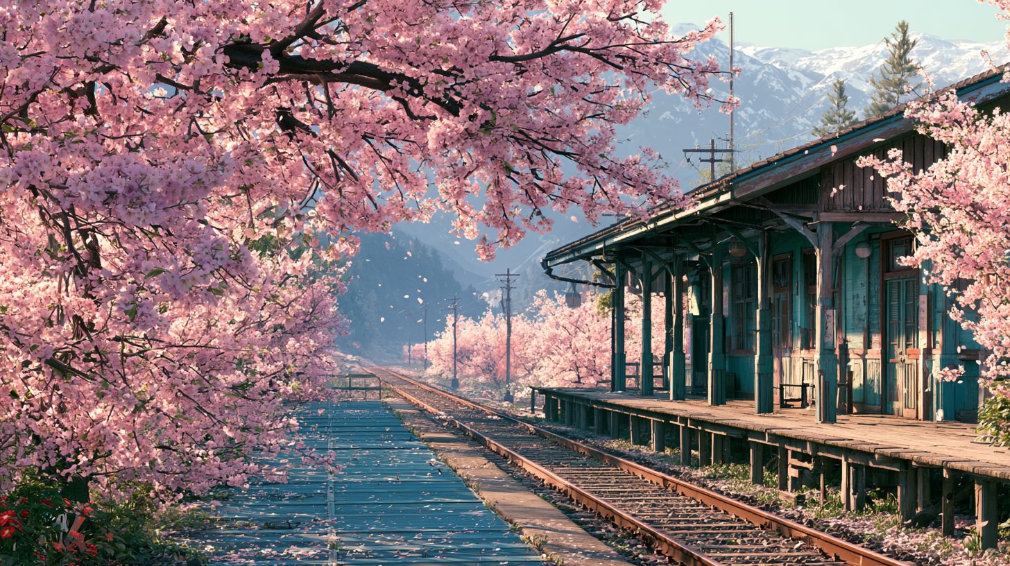 樱花车站