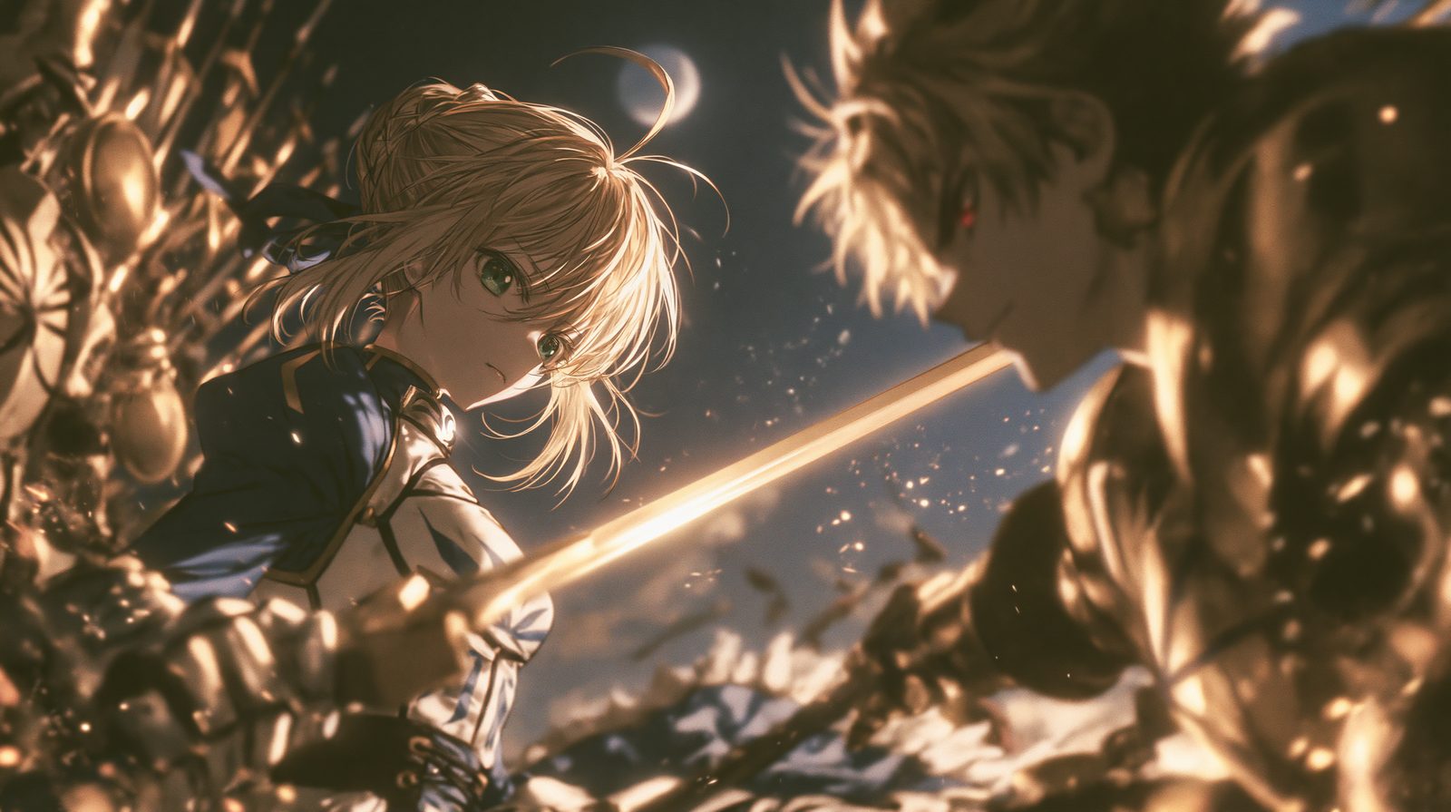 Saber × 吉尔伽美什